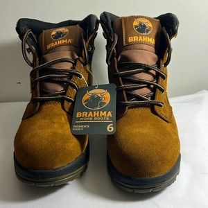 NEW WITH TAG Brahma Women's Diane II 6" Steel Toe Work Boots Size 6